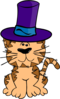Cat In A Hat Clip Art