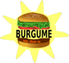 Burgume-vegetable Burger Clip Art