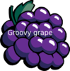 Groovy Grape Clip Art