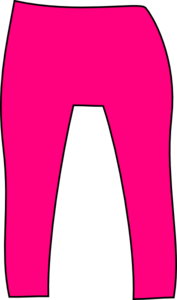 Pink Pants Clip Art
