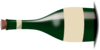 Large Blank Wine Bottle Clip Art