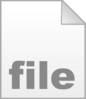 Empty Unix File Clip Art