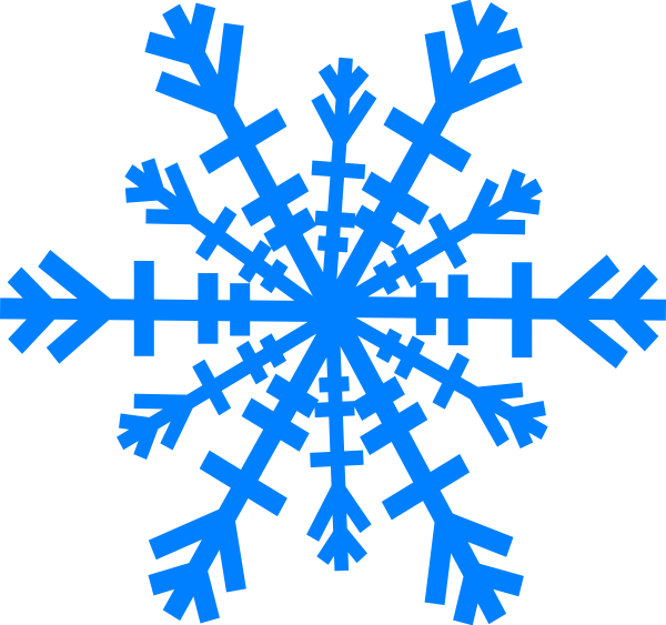 Snowflake Clip Art at Clker.com - vector clip art online, royalty free ...