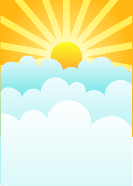 Rising Sun Clip Art at Clker.com - vector clip art online, royalty free