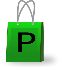 Green Shopping Bag Clip Art