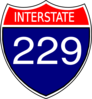 I-229 Sign Clip Art