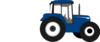 Tractor Blue Clip Art