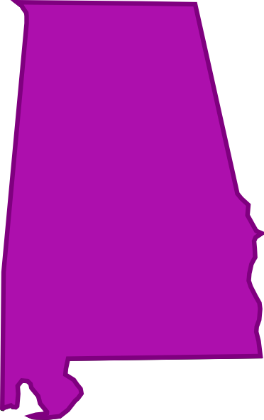 Alabama Outline Clip Art at Clker.com - vector clip art online, royalty