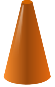Simplified Cone Clip Art
