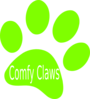 Green Paw Clip Art