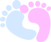 Baby Loss Feet Clip Art