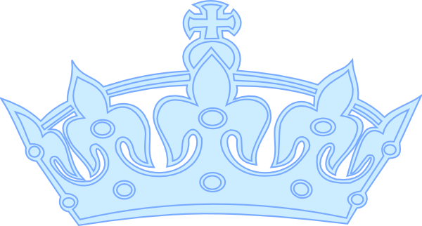 Blue Crown Clip Art at Clker.com - vector clip art online, royalty free