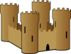 Sandcastle Clip Art