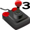 Joystick Four Clip Art