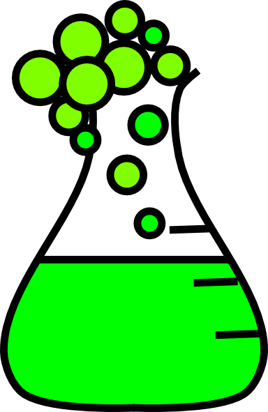 Green Bubble Flask Clip Art at Clker.com - vector clip art online