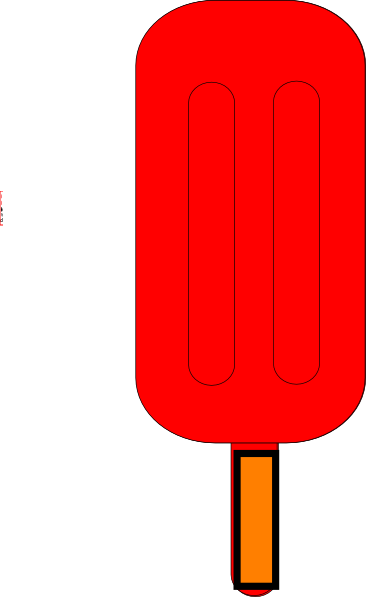 Red Popsicle Clip Art at Clker.com - vector clip art online, royalty