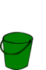 Green Bucket Clip Art