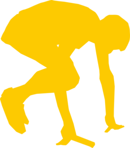 Runer Start Clip Art