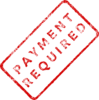 Faded Payment Required Stamp Clip Art