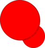 Red Circles Clip Art