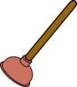 Toilet Plunger Clip Art