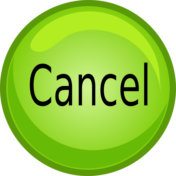 Cancel Button Icon Clip Art At Clker Com Vector Clip Art Online | My ...