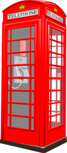 British Phone Booth Clip Art