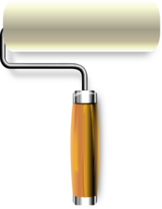 Paint Roller Clip Art