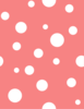 Pink With White Dots 2 Clip Art