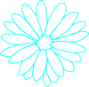 Blue Flower Clip Art