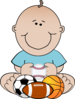 Sports Baby Clip Art