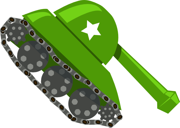 Green Tank Clip Art at Clker.com - vector clip art online, royalty free ...