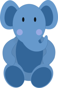 Baby Elephant Clip Art at Clker.com - vector clip art online, royalty