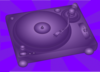 Turntable Purple Clip Art