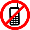 No Texting Allowed Sign Clip Art