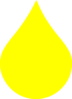 Yellow Drop Clip Art