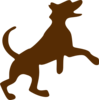 Jumping Dog Clip Art at Clker.com - vector clip art online, royalty ...