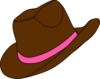 Cowgirl Hat And Boot Clip Art