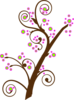 Blooming Tree Branch Clip Art