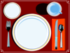 Place Setting Clip Art