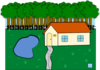 Cabin In Woods Clip Art