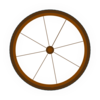 Wagon Wheel Clip Art