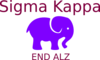 Purple Elephant Clip Art