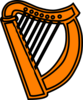 Golden Harp Royal Clip Art