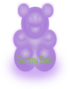 Gummy Bear3d2 Clip Art