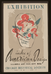 Exhibition Index Of American Design. Clip Art