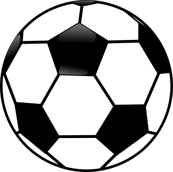 Soccer Ball2 Clip Art at Clker.com - vector clip art online, royalty