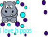 Hippo Clip Art