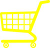 Yellow Shopping Cart Clip Art