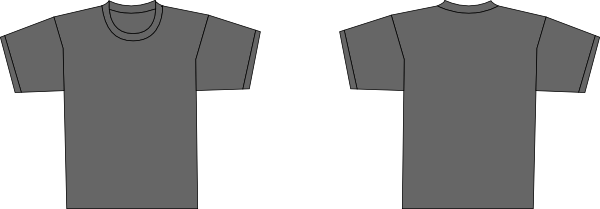 Lightgrey Shirt Clip Art at Clker.com - vector clip art online, royalty ...